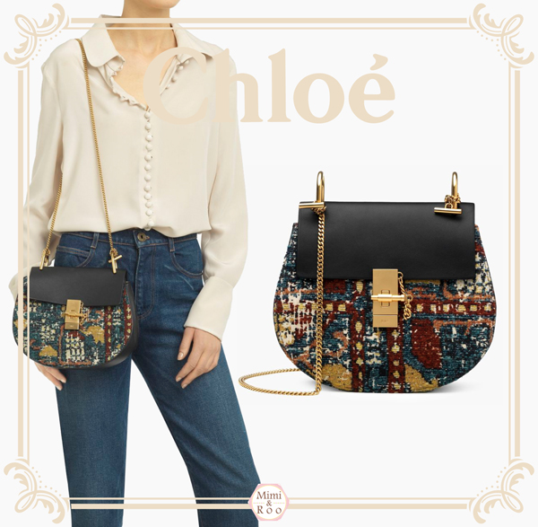 クロエバッグスーパーコピー CHLOE 2017最新作 DREW☆ドラマチックなデザイン*チェーンショルダー